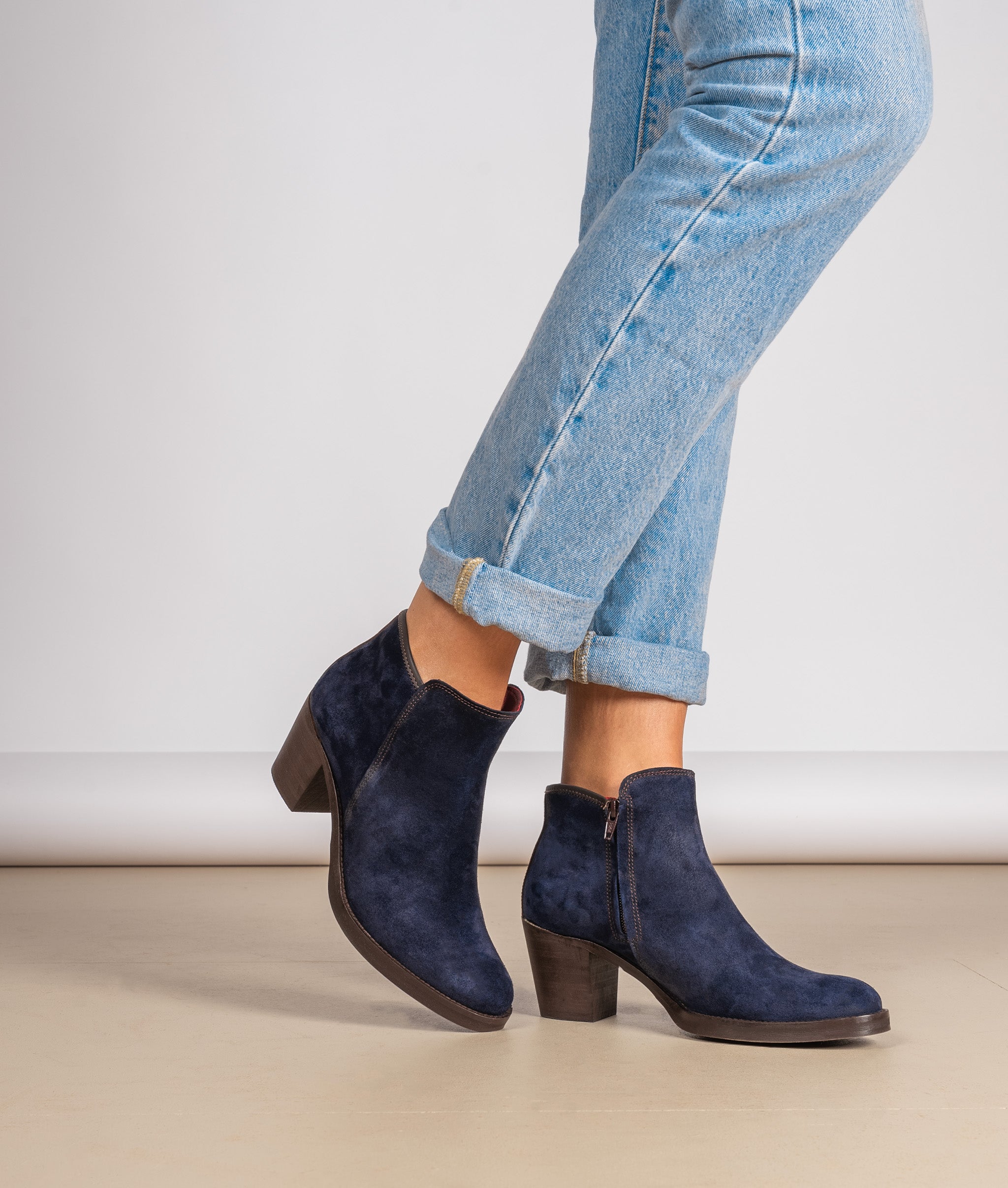 Lucky brand blue suede 2024 booties