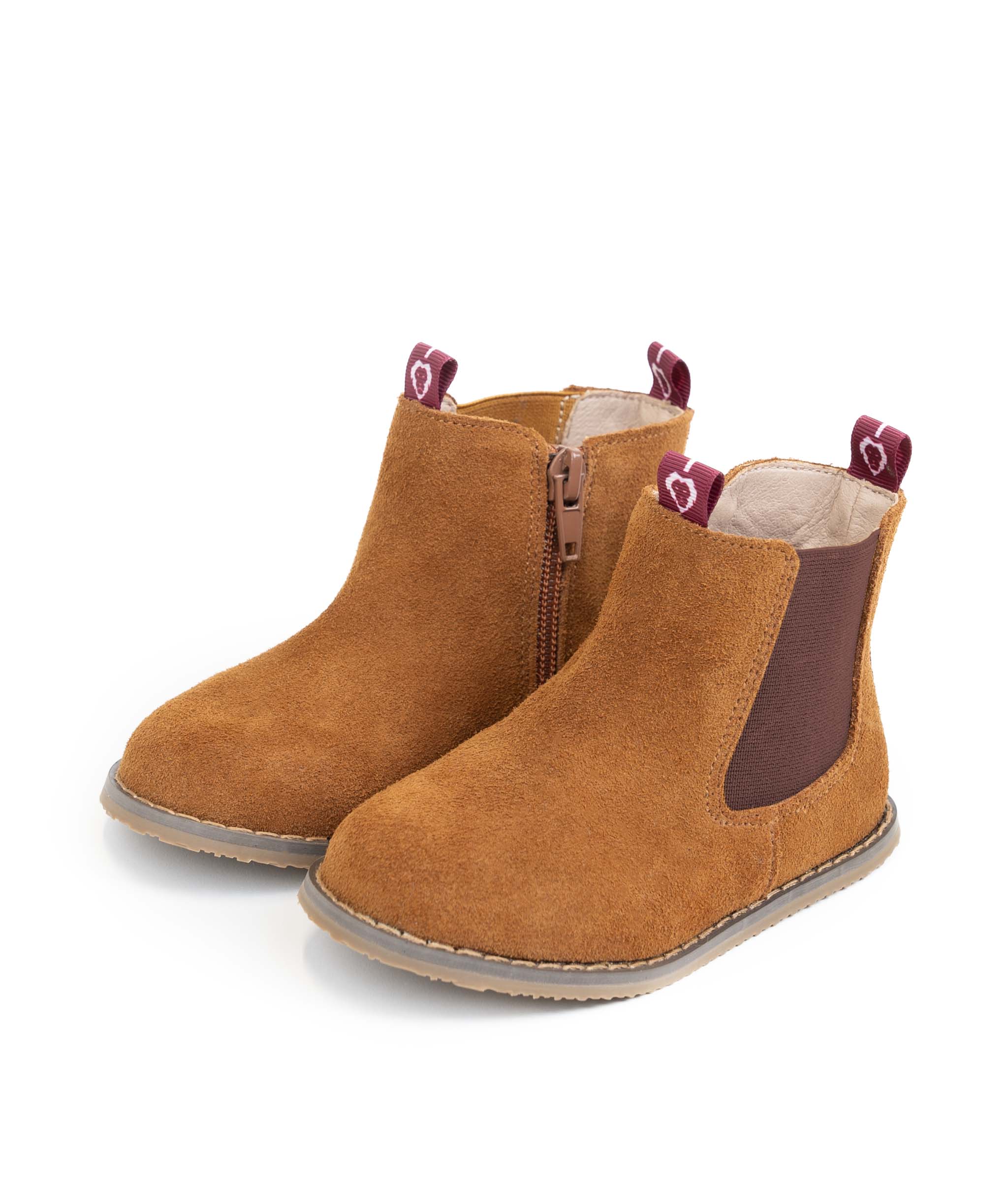 Childrens tan chelsea store boots